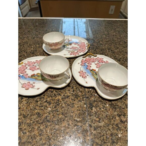 Vintage Koshida Japanese tea set - Picture 3 of 11